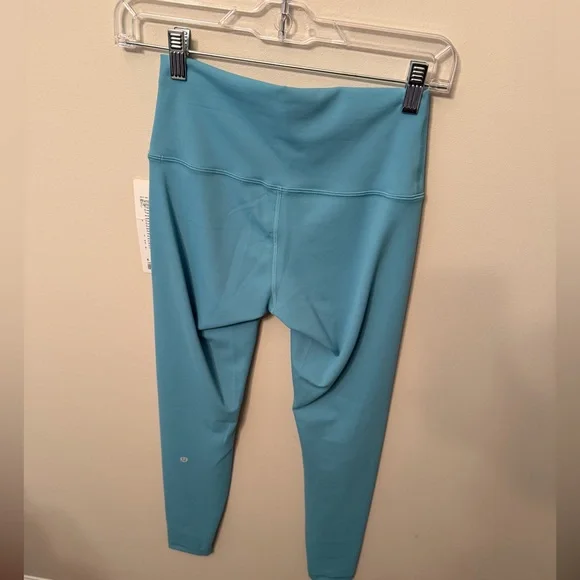 NWT Lululemon Wunder Train HR 28” Inseam In Washed Blue - Picture 2 of 2